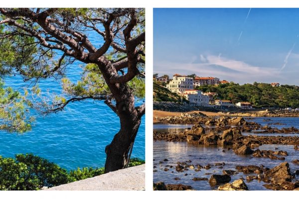 Comparatif des plages de Côte d'Azur et de Bretagne